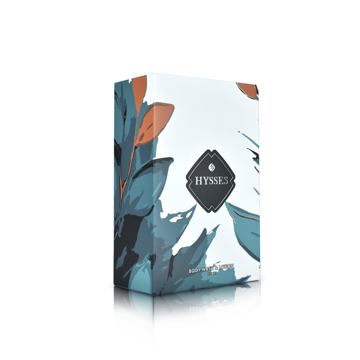 Hysses Body Care Gift Set Of 2 Body Wash & Lotion, Bergamot Geranium, 65ml