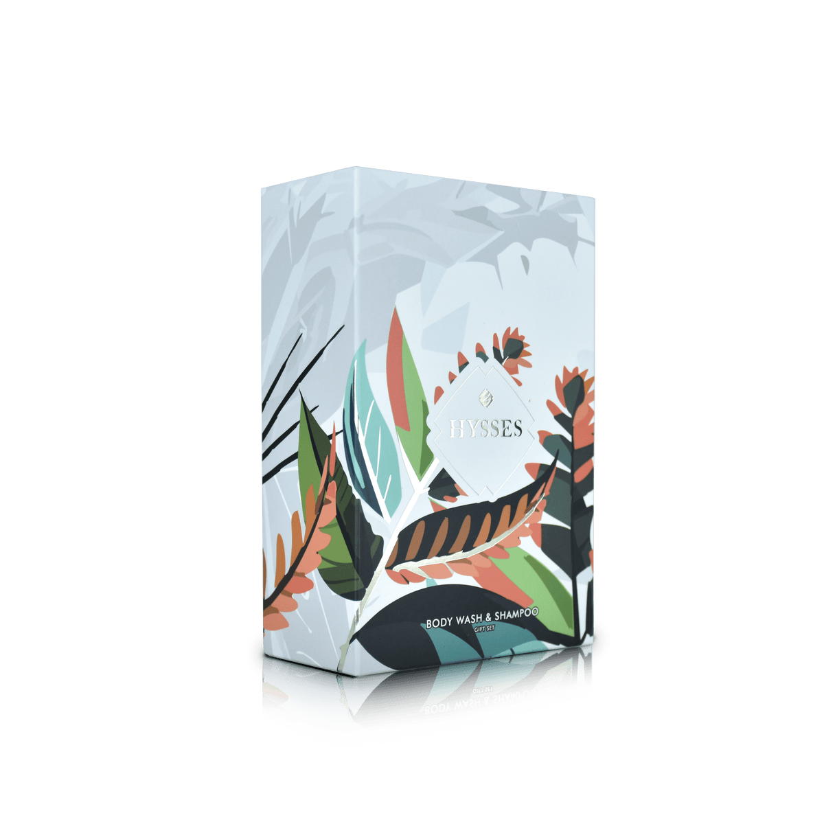 Hysses Body Care Gift Set Of 2, Body Wash & Shampoo Lavender Hinoki, 65ml