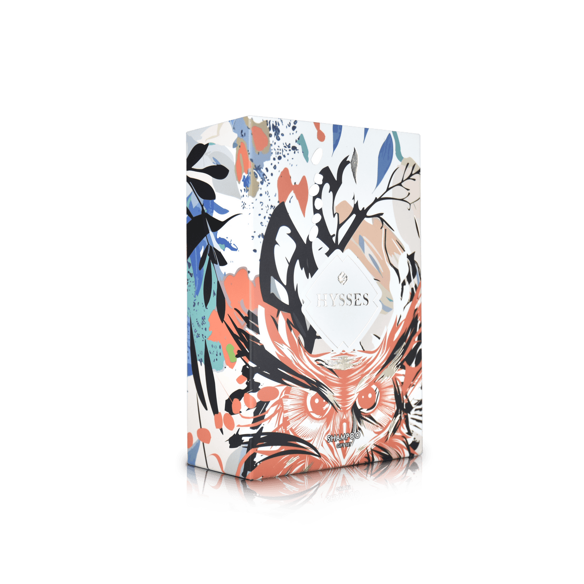 Hysses Body Care Gift Set Of 2, Shampoo Lavender Hinoki & Geranium Rosemary, 65ml