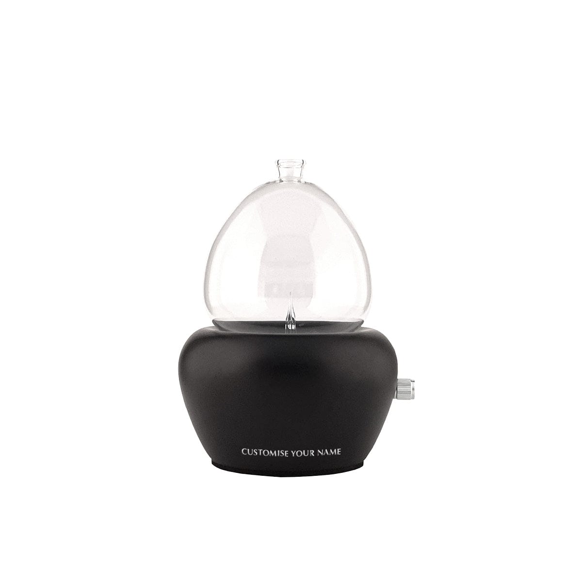 Hysses Burners/Devices Piano Black / Customise Your Name Nebuliser, Orbitz