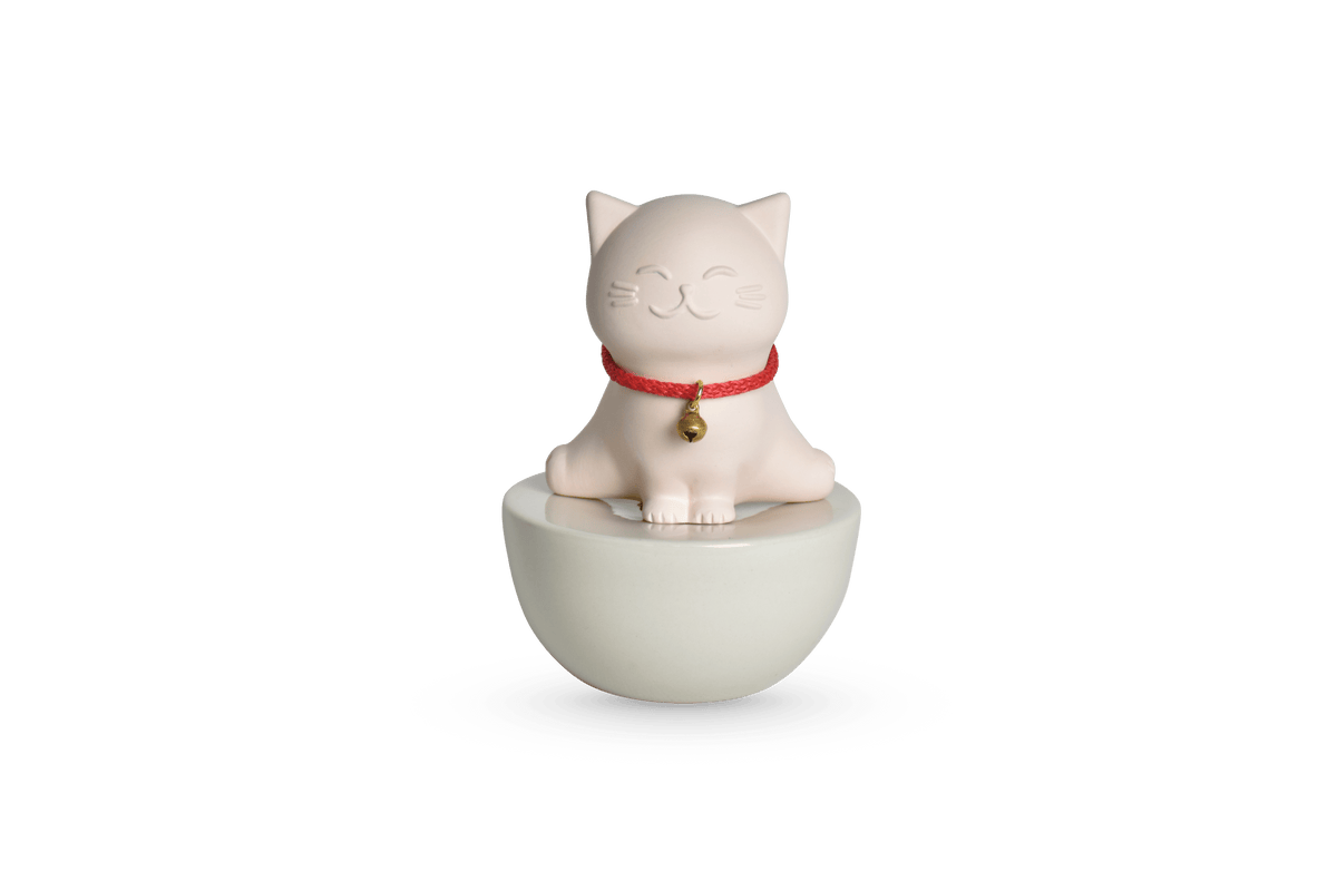 Hysses Malaysia Home Scents Clay Diffuser Fukumi Cat, 60ml