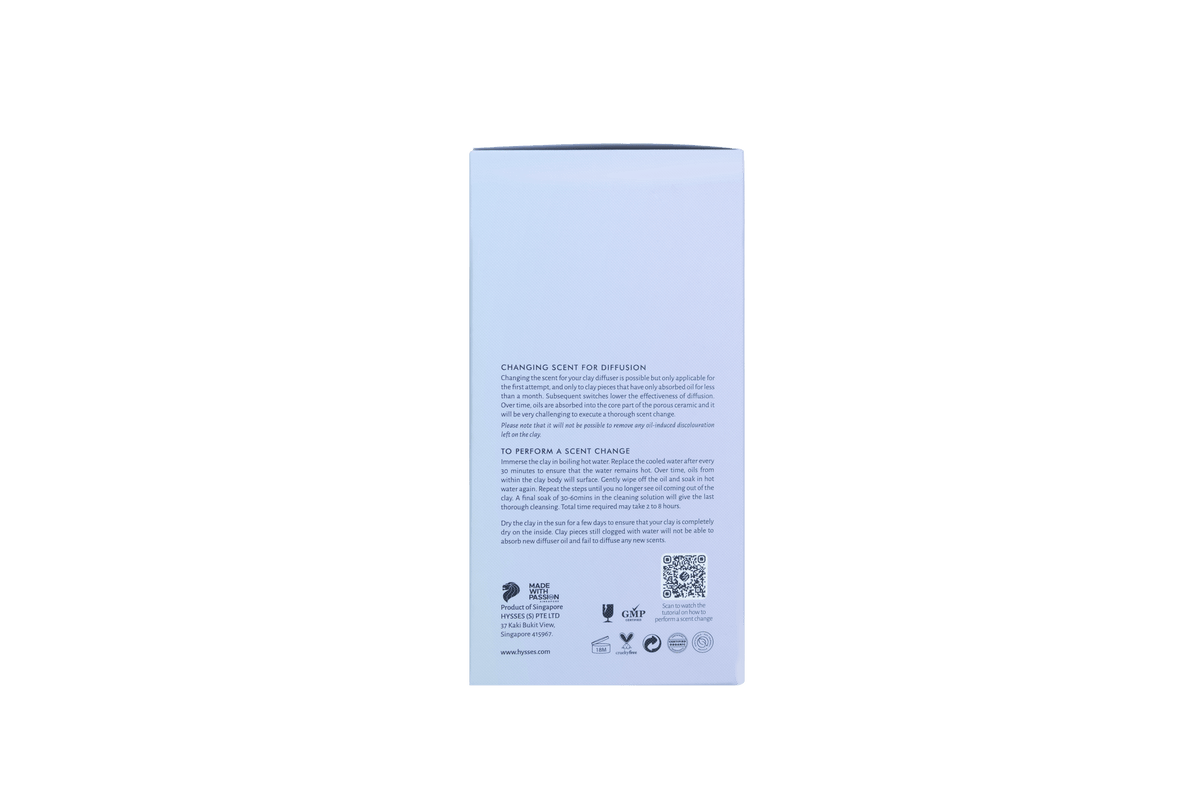 Hysses Malaysia Home Scents Cutie Clay Diffuser Hedgehog, Rose Hiba