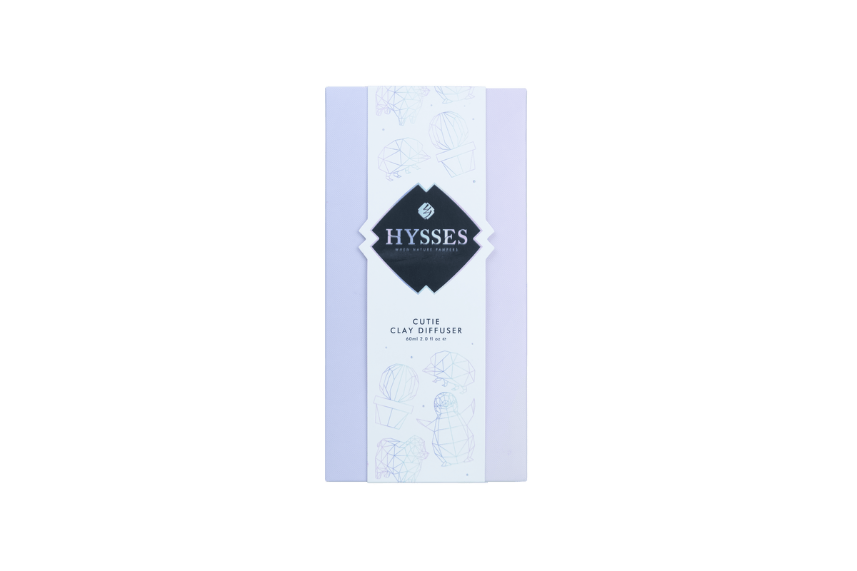 Hysses Malaysia Home Scents Cutie Clay Diffuser Hedgehog, Rose Hiba