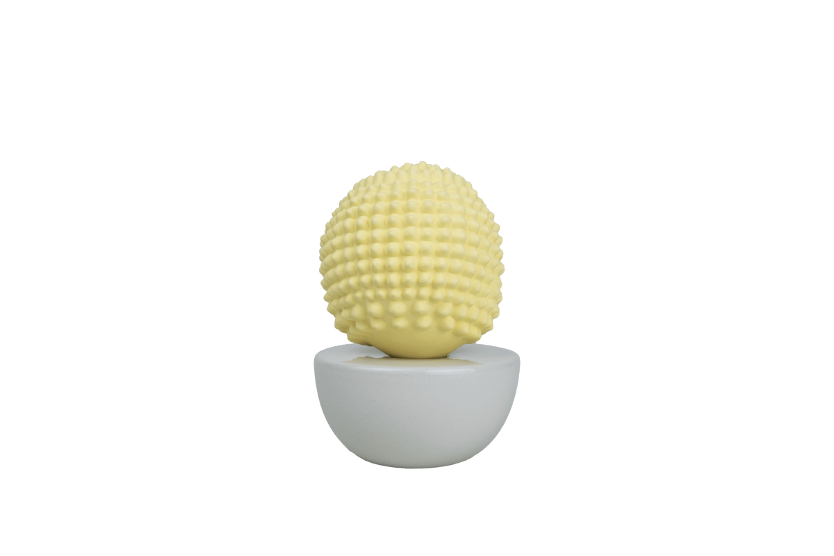 Hysses Malaysia Home Scents Cutie Clay Diffuser Hedgehog, Rose Hiba