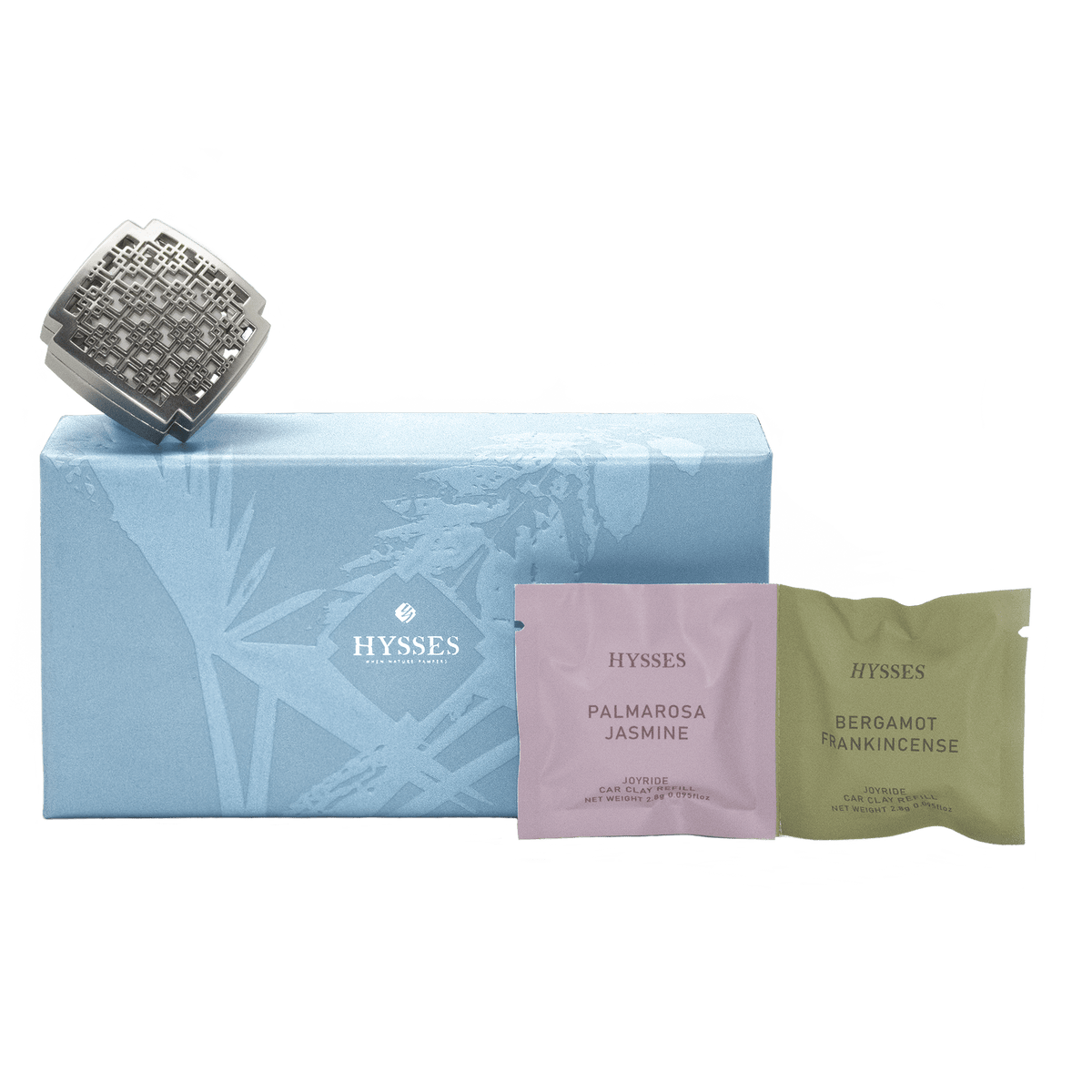 Hysses Home Scents Joyride Car Clay, Orient (Palmarosa Jasmine & Bergamot Frankincense)