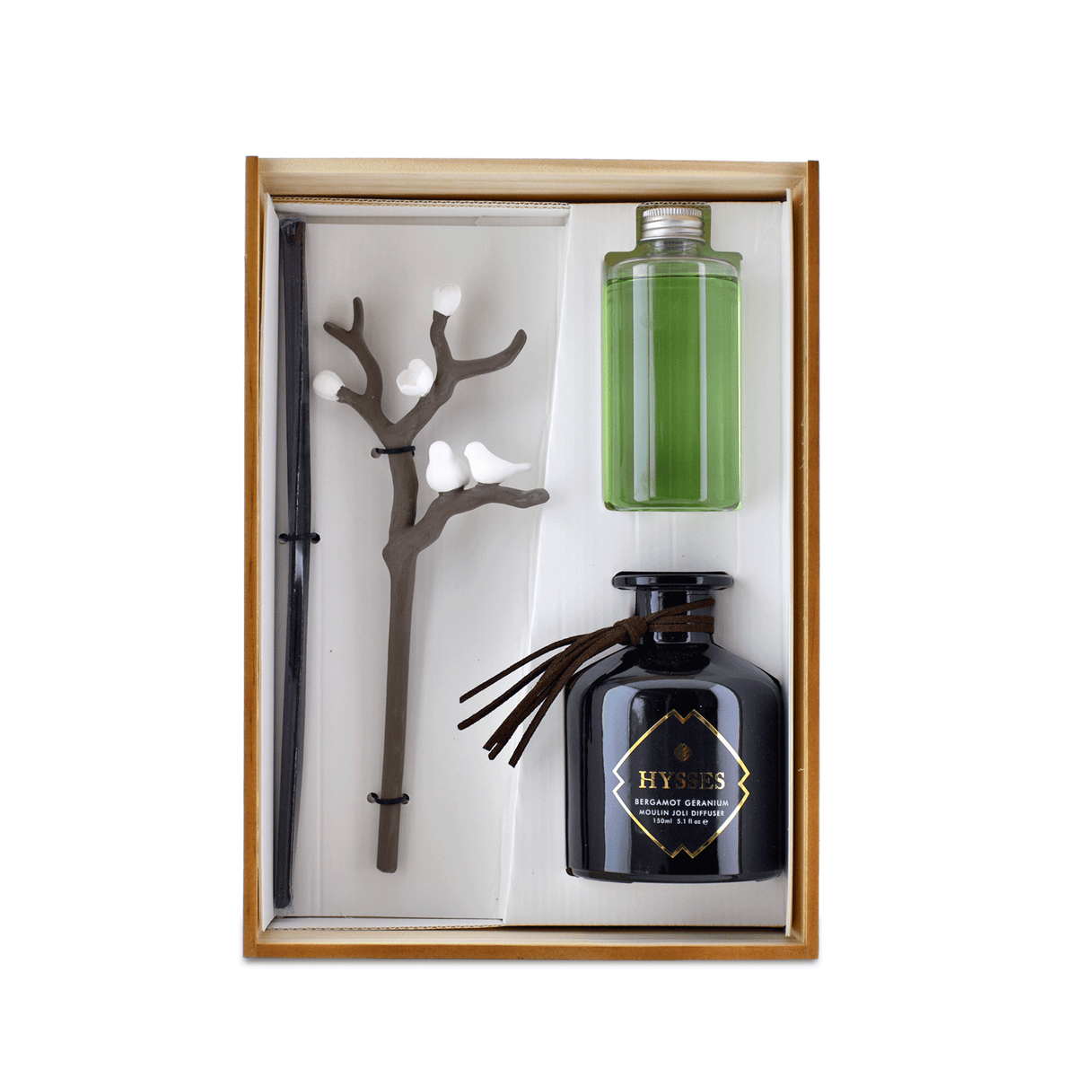 Hysses Home Scents Lemongrass Moulin Joli Diffuser (Birds) Lemongrass