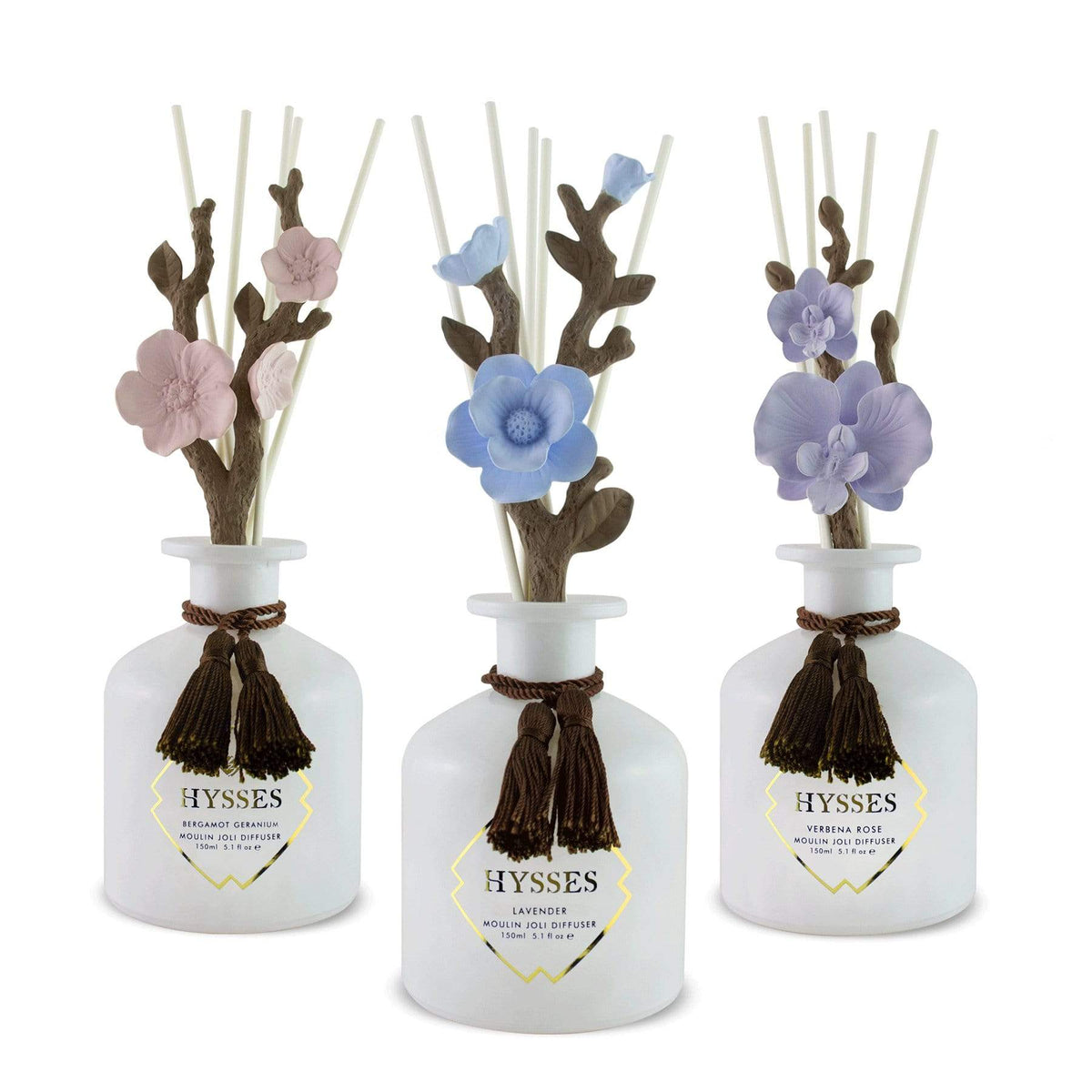 Hysses Home Scents Bergamot Geranium Moulin Joli Diffuser (Plum) Bergamot Geranium