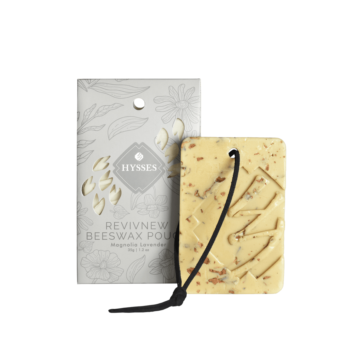 Hysses Home Scents RevivNew Beeswax Pouch, Magnolia Lavender