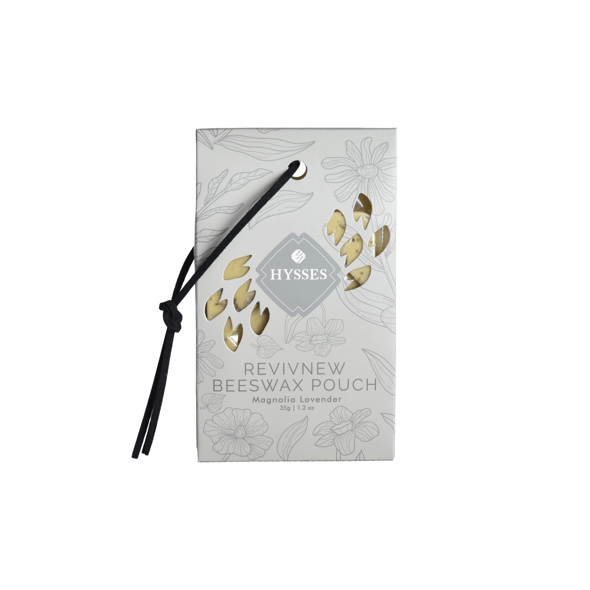 Hysses Home Scents RevivNew Beeswax Pouch, Magnolia Lavender