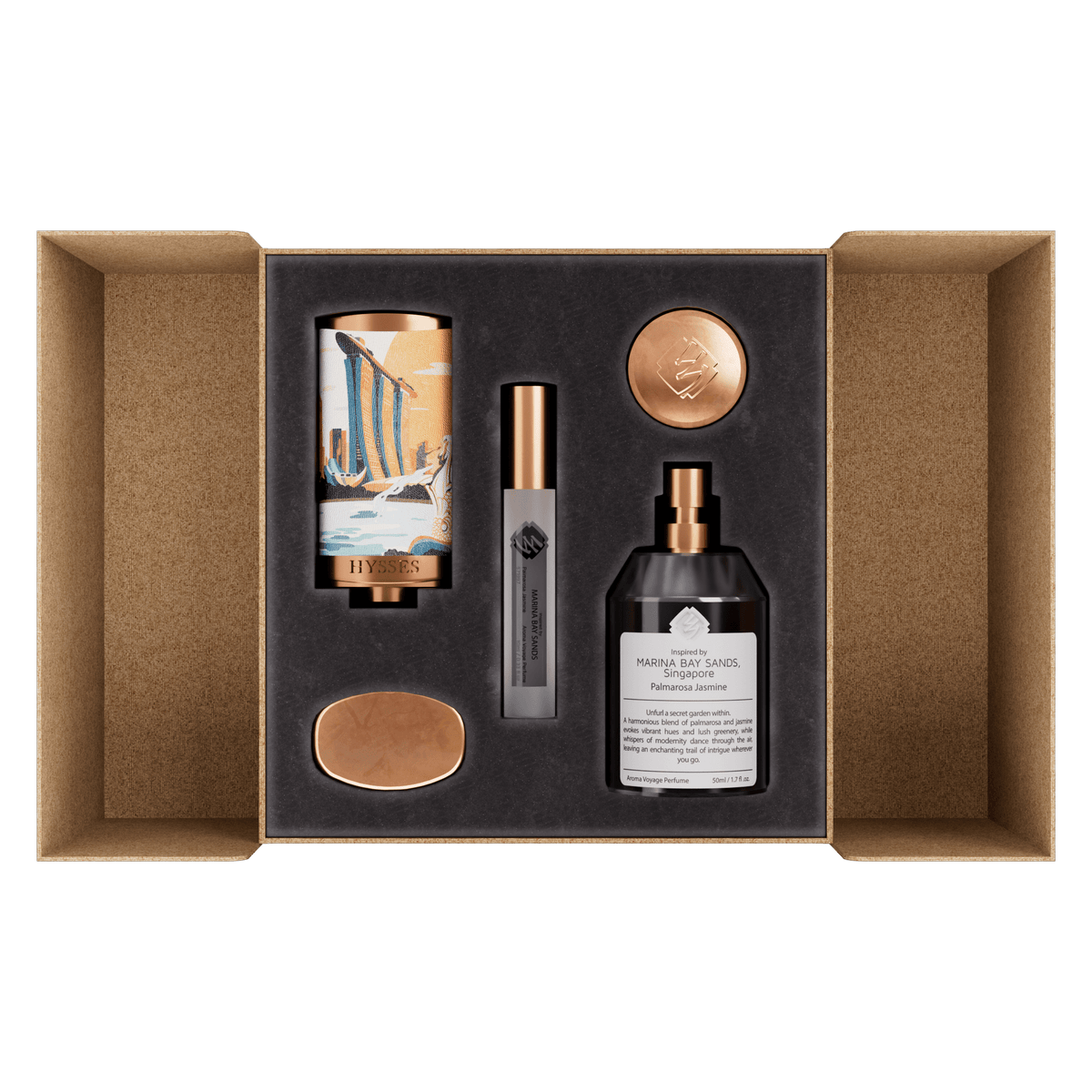 Hysses Malaysia Perfume Aroma Voyage Perfume Set, MBS