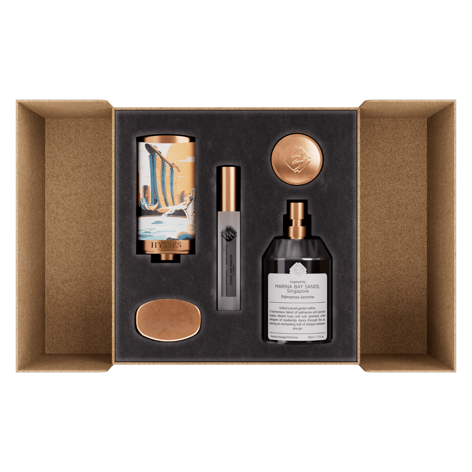 Hysses Malaysia Perfume Aroma Voyage Perfume Set, MBS