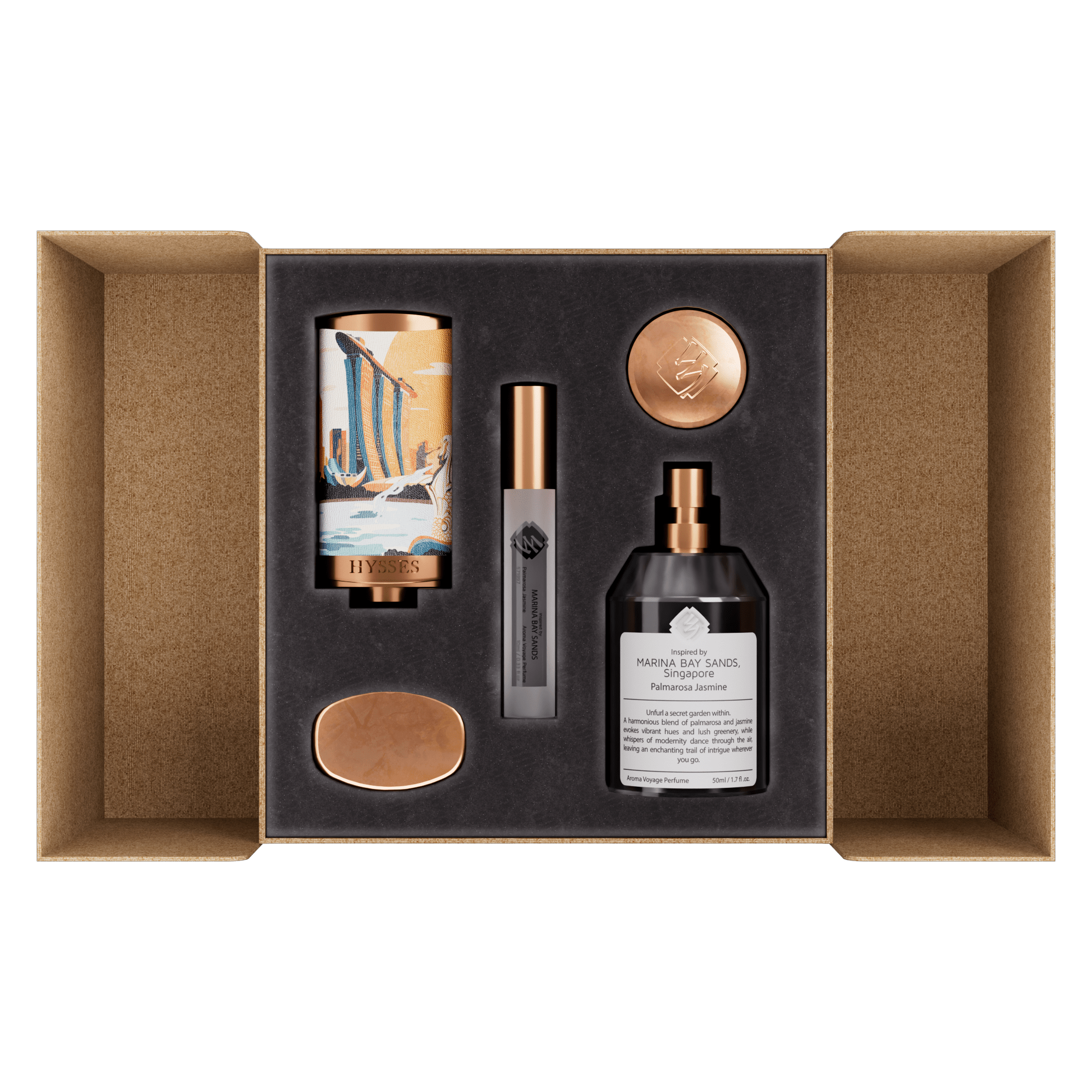 Hysses Malaysia Perfume Aroma Voyage Perfume Set, MBS