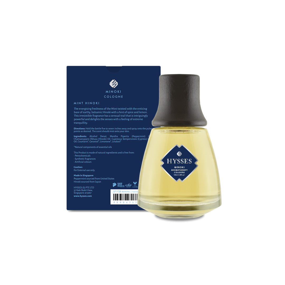 HYSSES Perfume Aromatherapy Minoki Cologne
