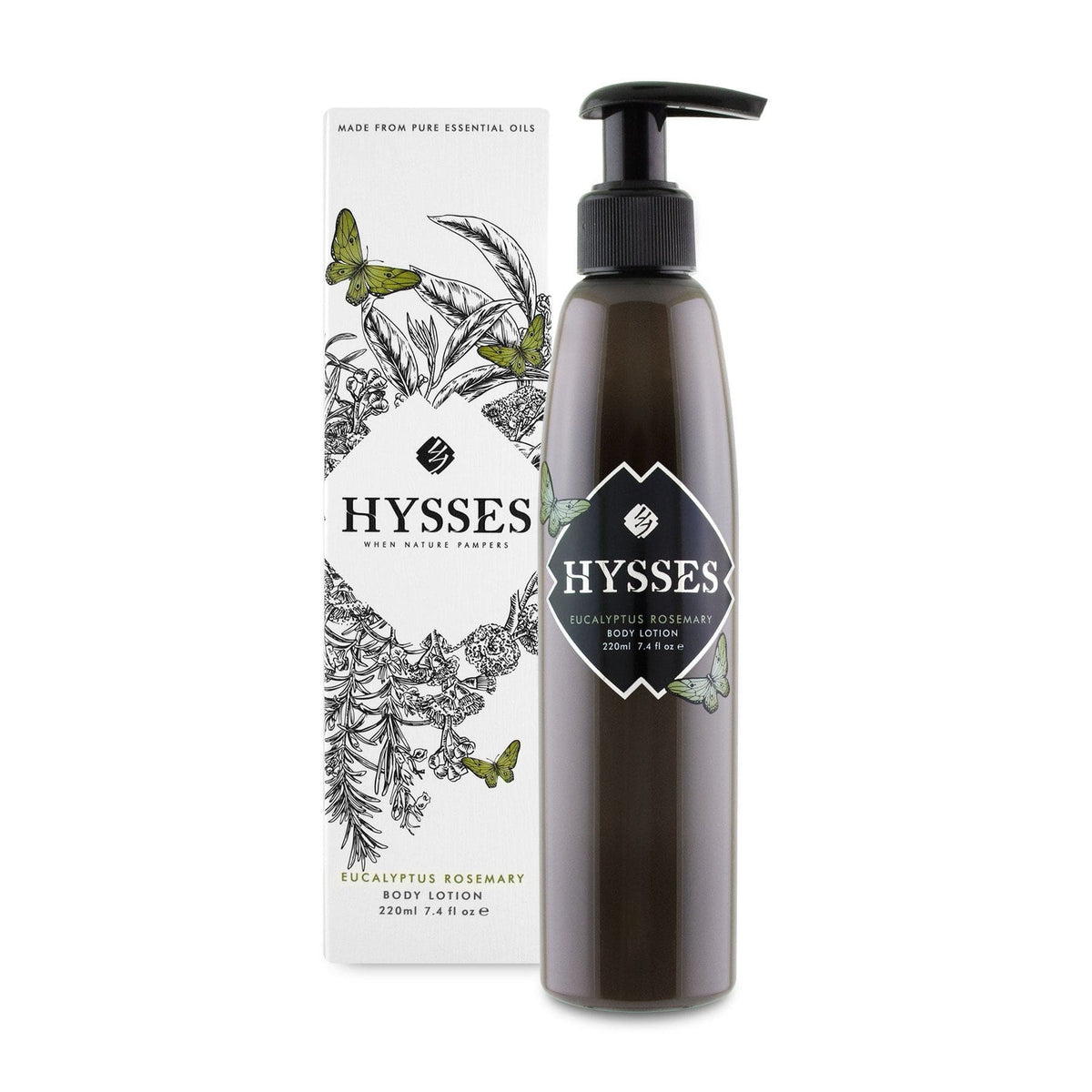 Hysses Body Care Body Lotion Eucalyptus Rosemary