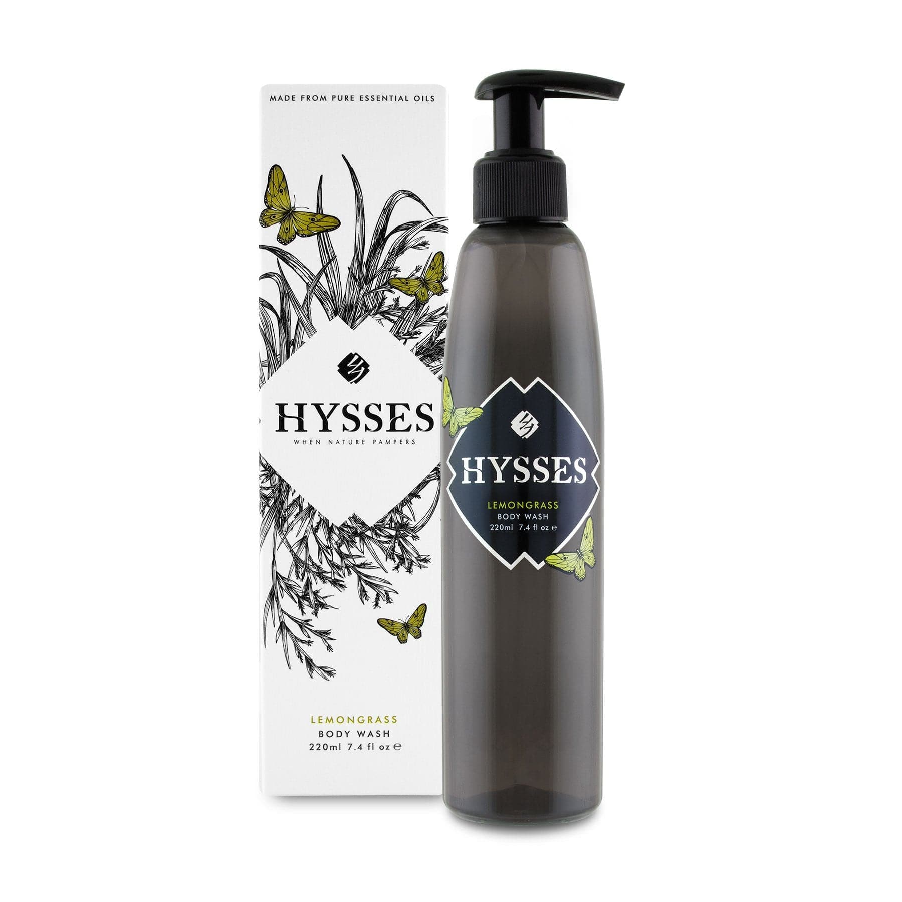 Hysses Body Care 220ml BODY WASH LEMONGRASS, 220ML (RM60.9)