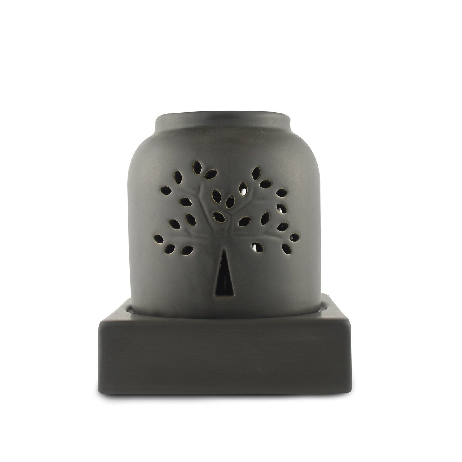 hysses Burners/Devices Ceramic, Black Matte Electric Burner Raintree  (Black)
