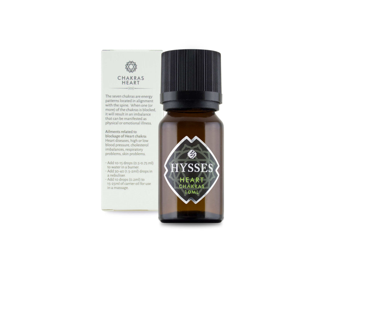 Hysses Essential Oil Chakras, Heart