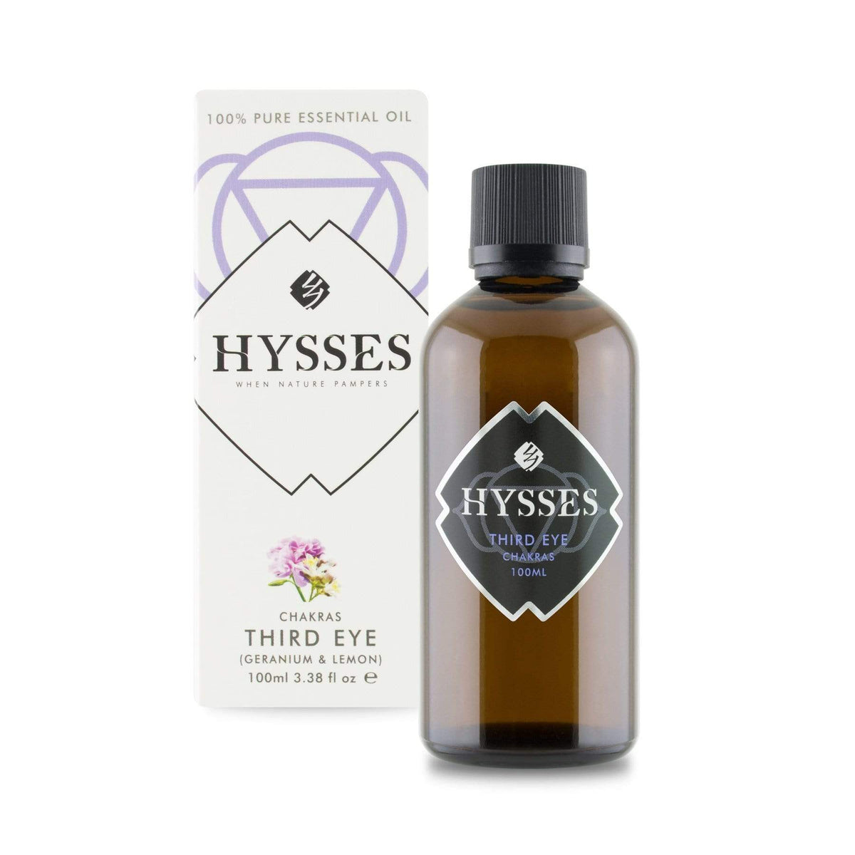 Hysses Essential Oil 100ml Chakras, Third Eye