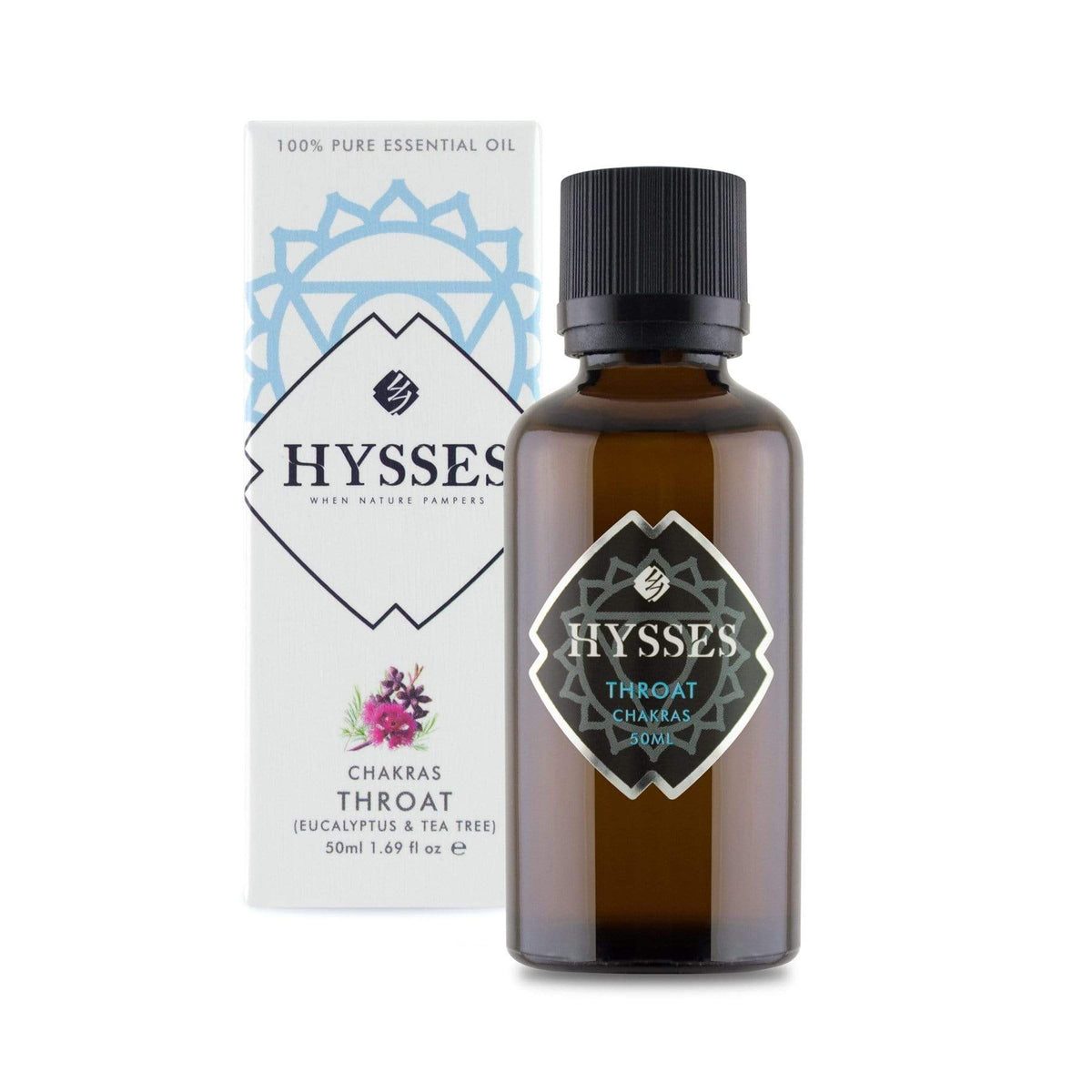 Hysses Essential Oil 50ml Chakras, Throat