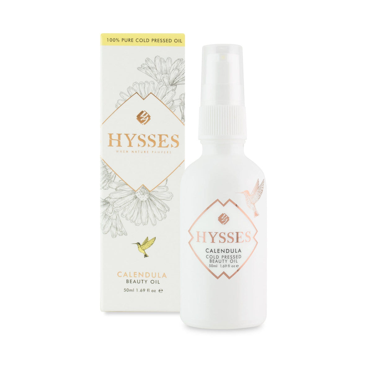 Hysses Face Care Cold Pressed Beauty Oil Calendula