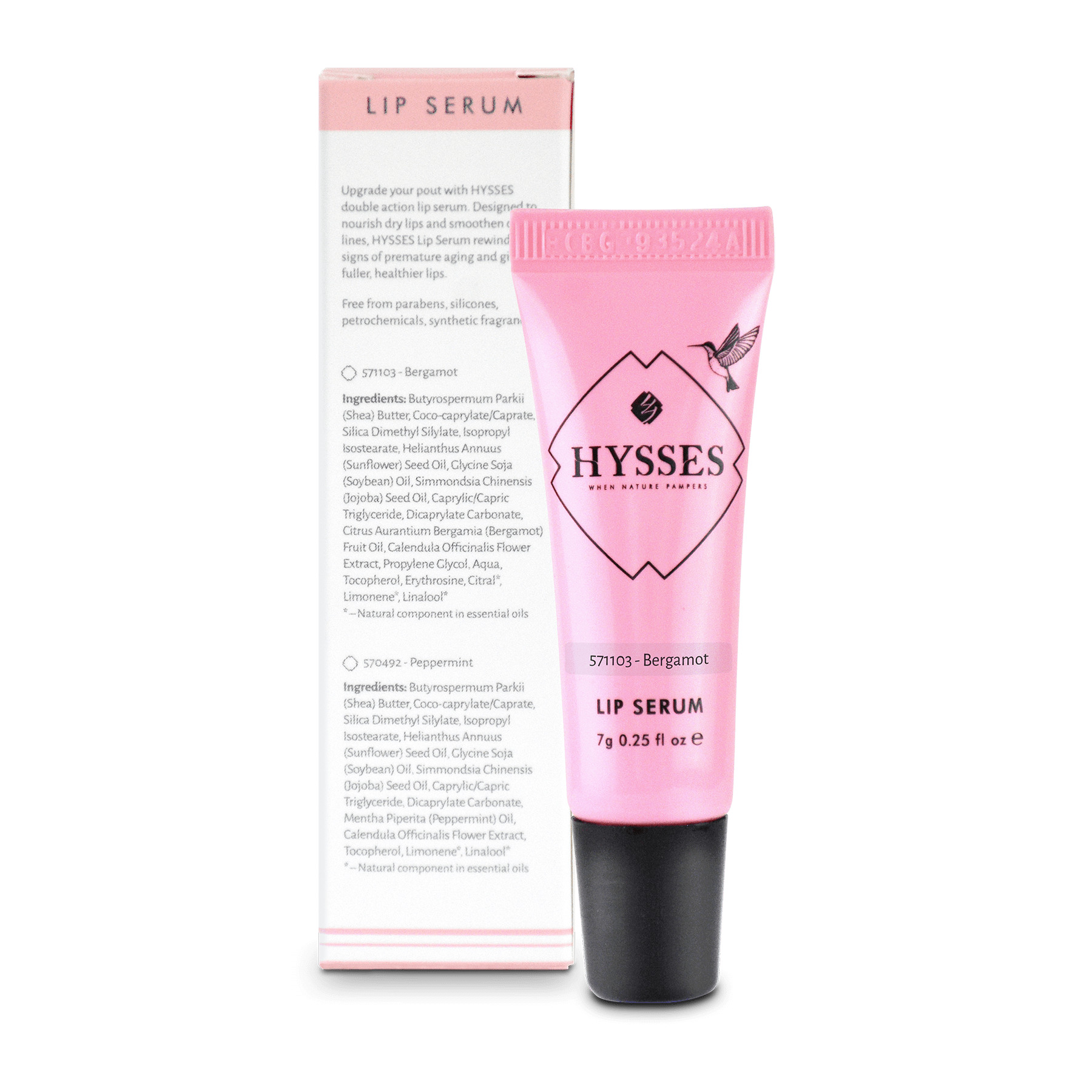 Hysses Face Care Lip Serum Bergamot