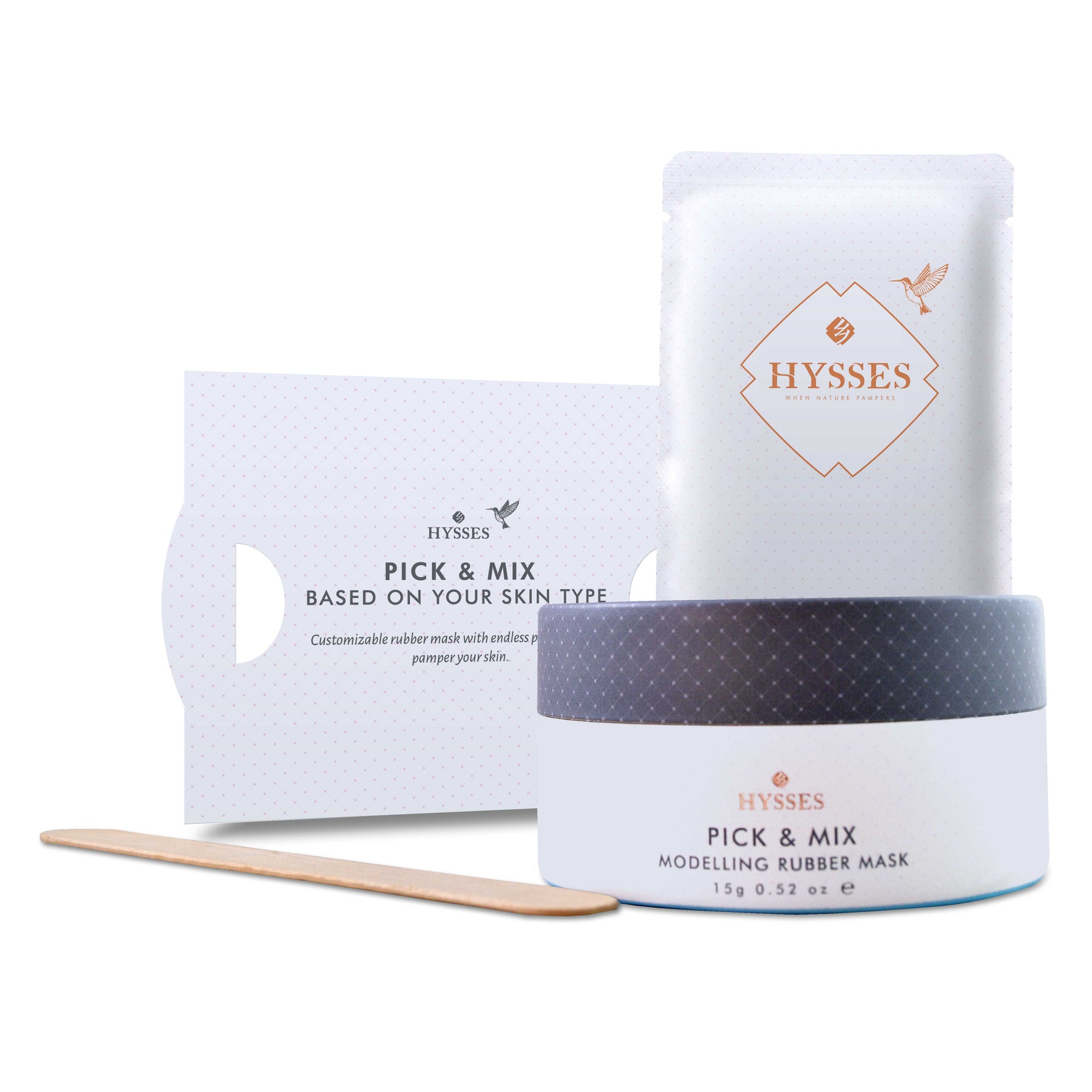 Hysses Face Care Pick & Mix Modeling Rubber Mask (Sandalwood Powder)
