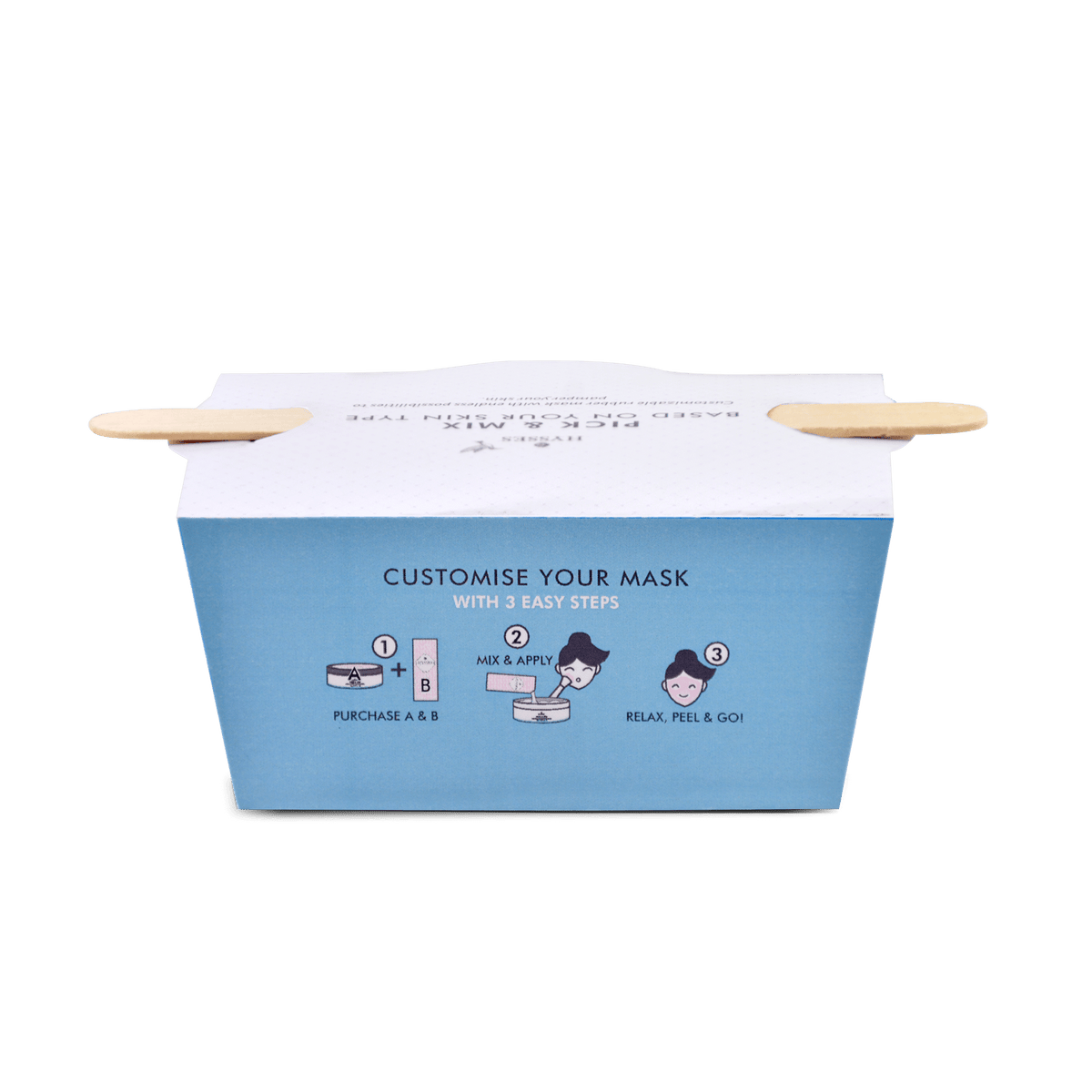 Hysses Face Care Pick & Mix Modeling Rubber Mask (Sandalwood Powder)