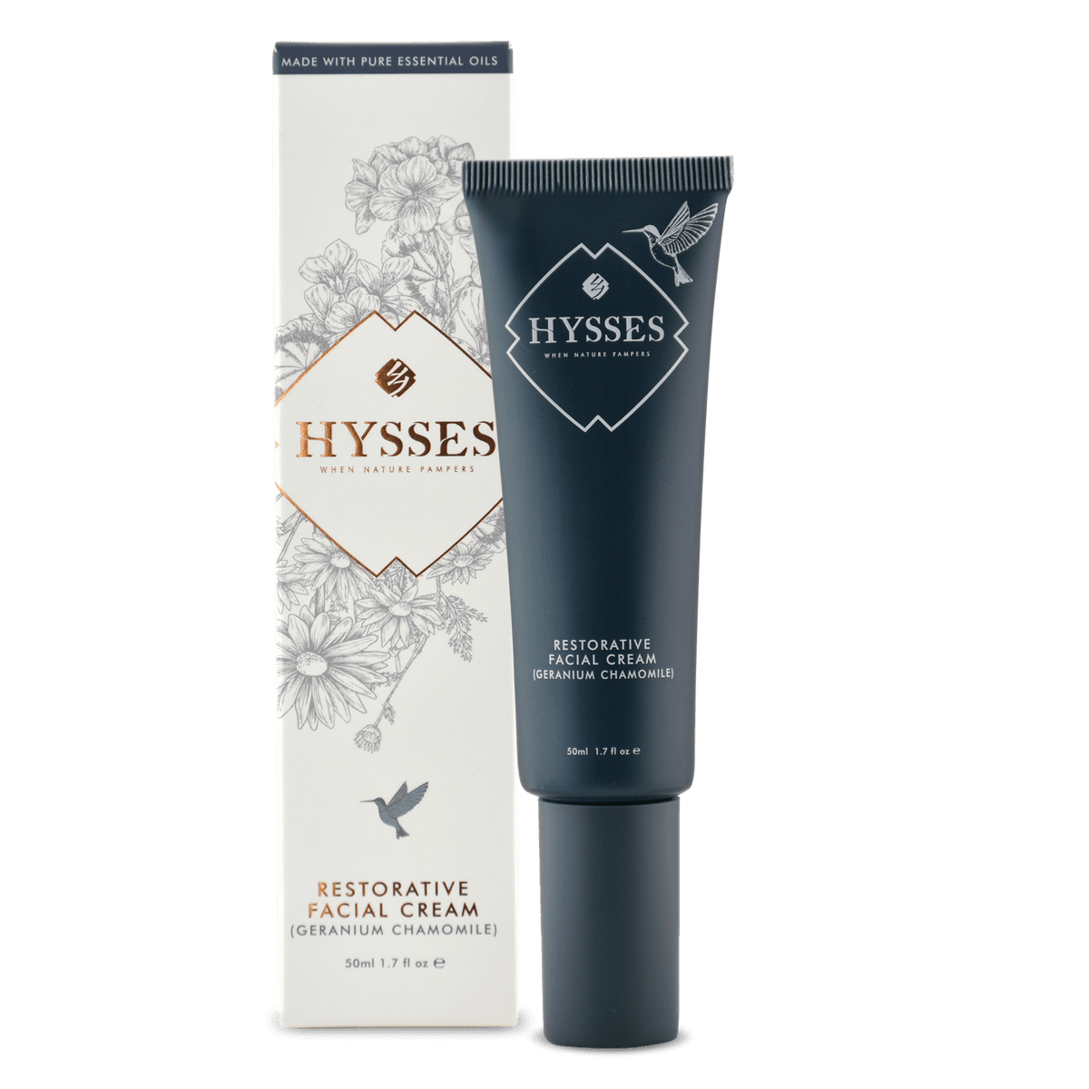 HYSSES Face Care Restorative Facial Cream Geranium Chamomile