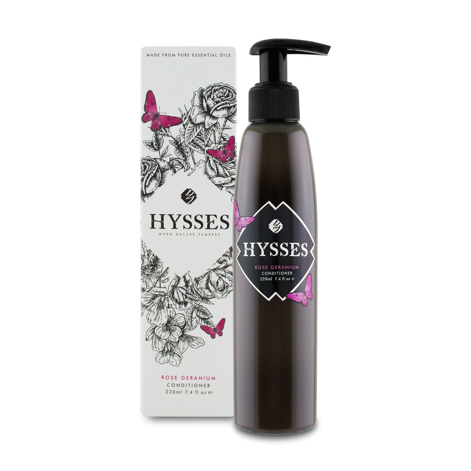 Hysses Hair Care 220ml Conditioner Rose Geranium