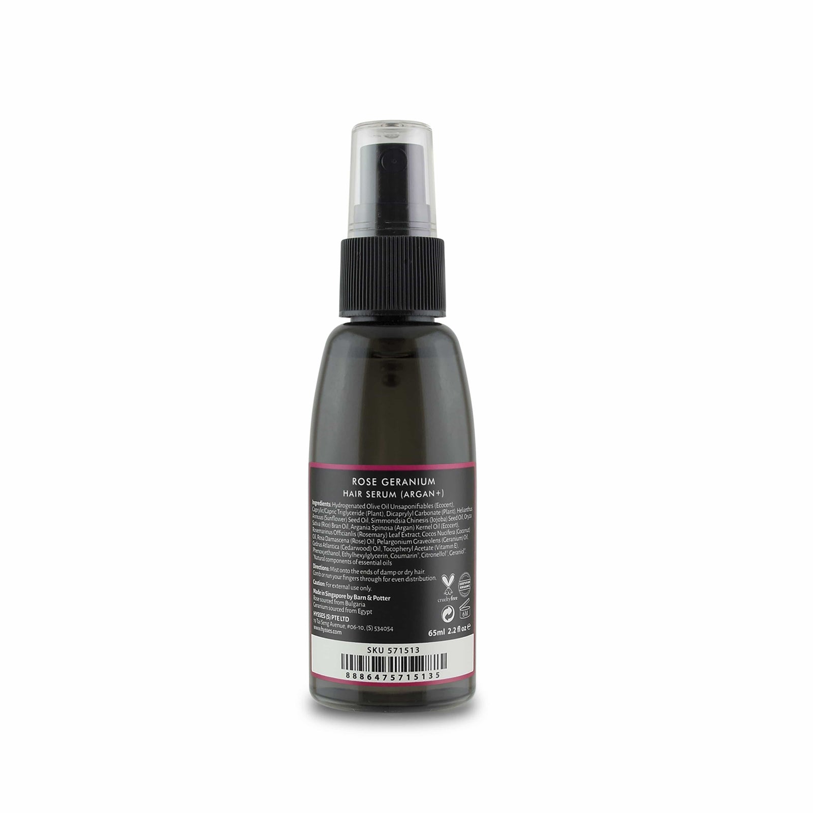 Hysses Hair Care Default Hair Serum Rose Geranium (Argan +)