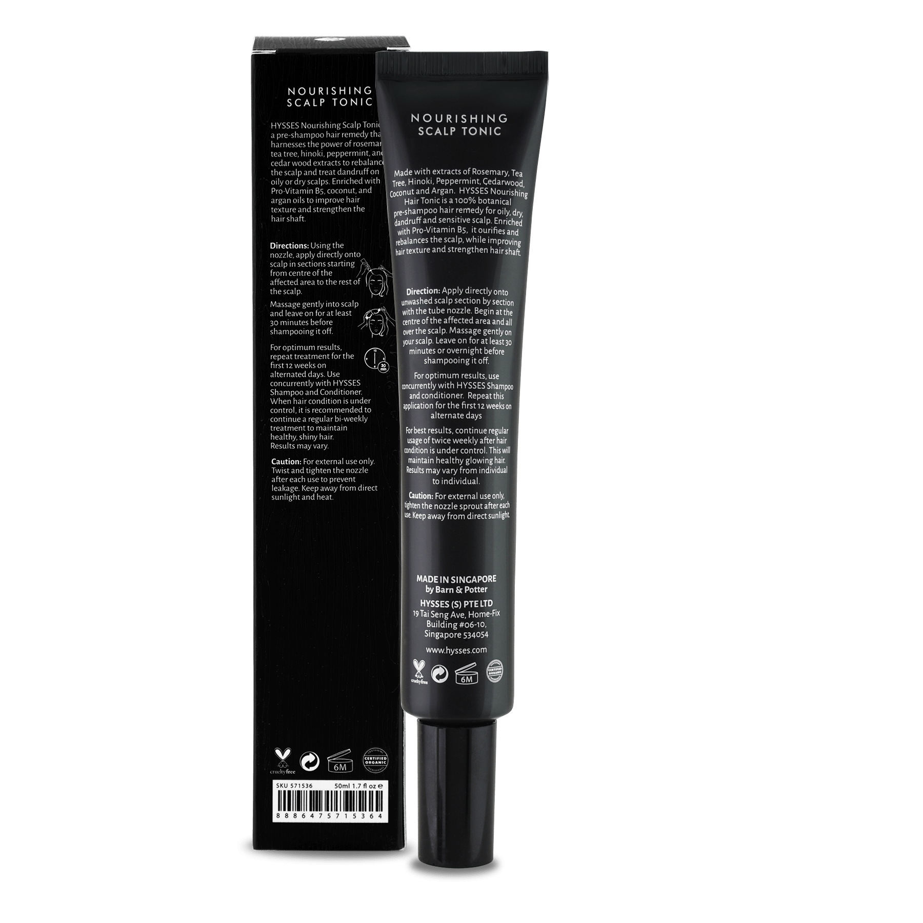 Hysses Hair Care Nourishing Scalp Tonic