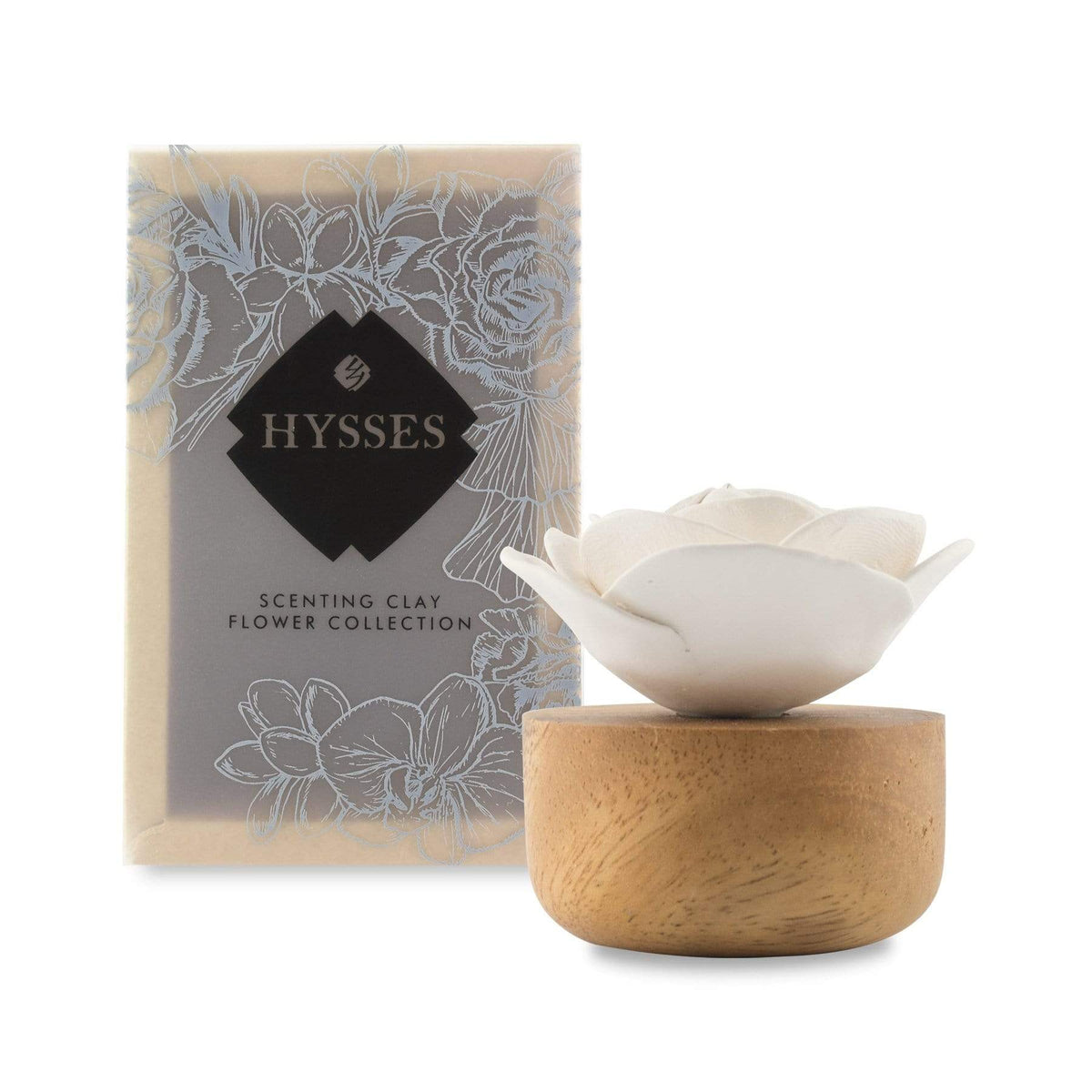 Hysses Home Scents Flower Refreshment Scenting Clay Gardenia
