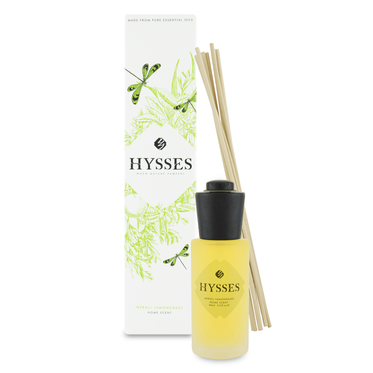 Hysses Home Scents Home Scent Reed Diffuser Neroli Lemongrass
