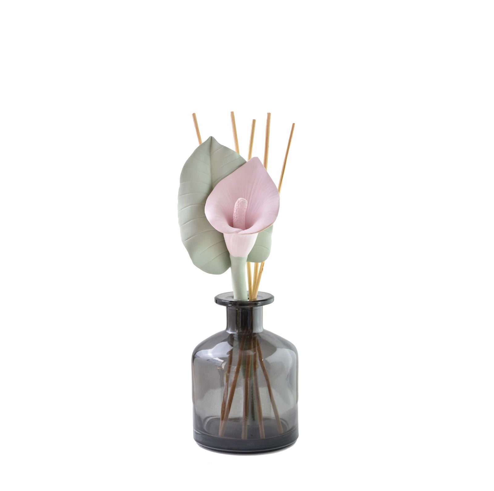 Hysses Home Scents Rose Geranium Moulin Botanic Diffuser (Translucent Black)